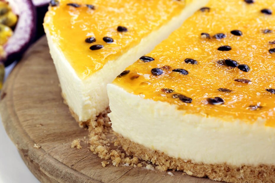 receta de cheesecake de maracuya